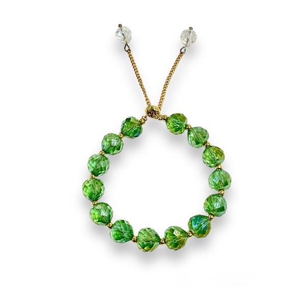 Green Swarovski Bracelet - Picture 3 of 14